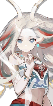 Nine-Colored Deer Portrait