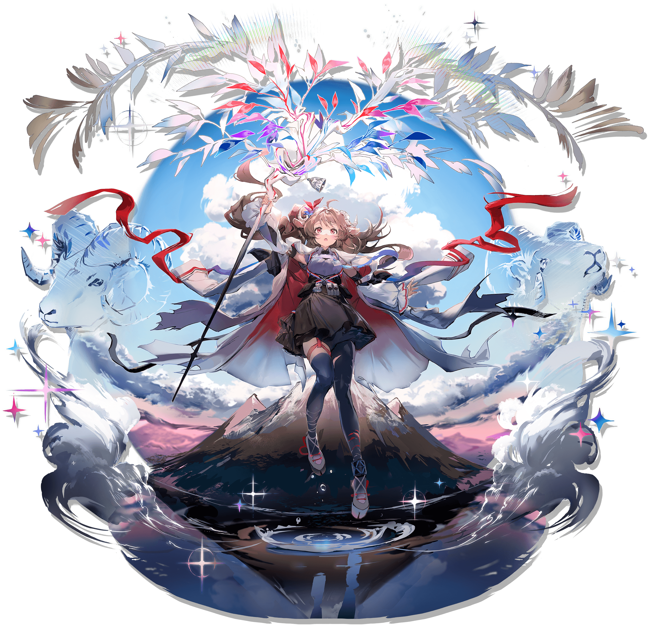 Eyjafjalla the Hvít Aska