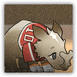 'Brain Barrier' Field Goalie Portrait